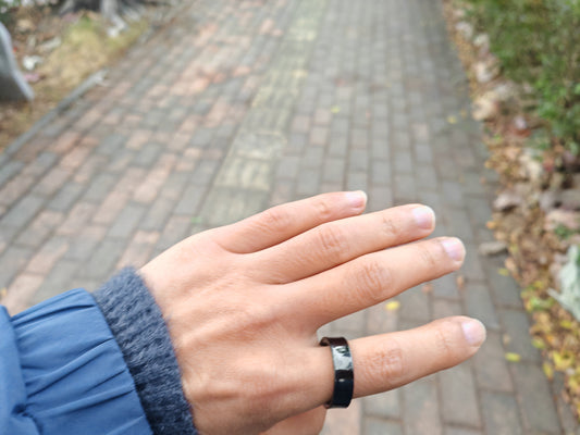 It's really so convenient to have your physical health monitored with a smart ring!