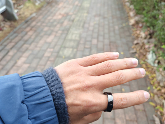 Smart ring: a new assistant to guard the health of the elderly