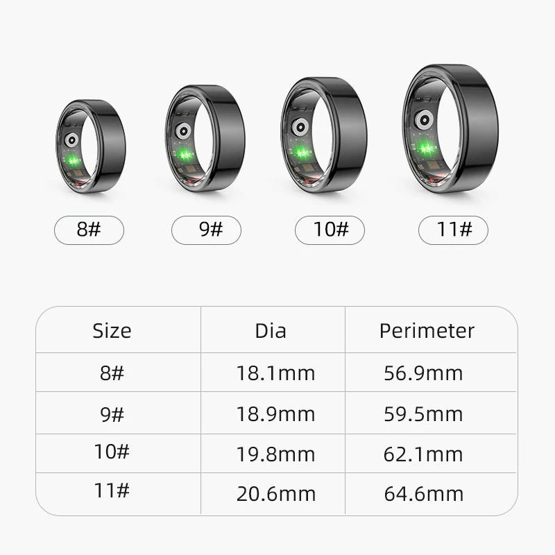 QRing Smart Ring - Titan