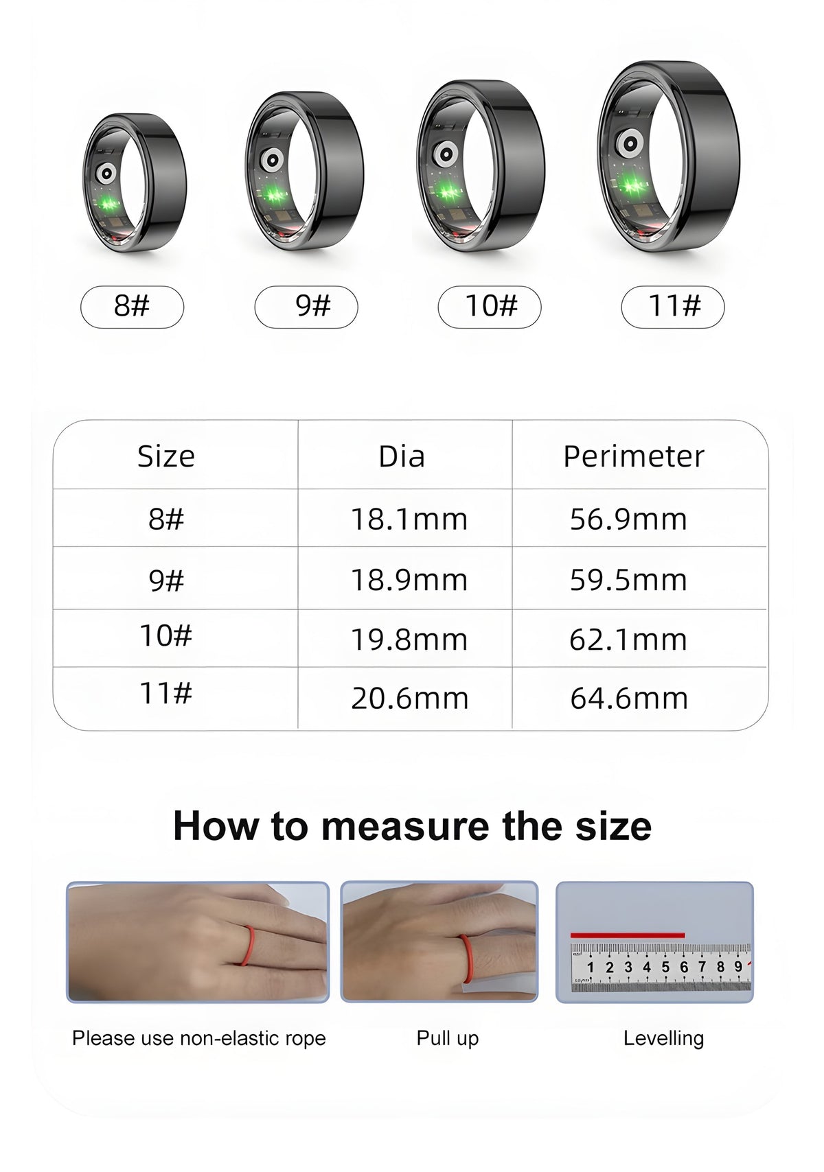 Q R Ring Size Perfect Sizing and Fit – QRing
