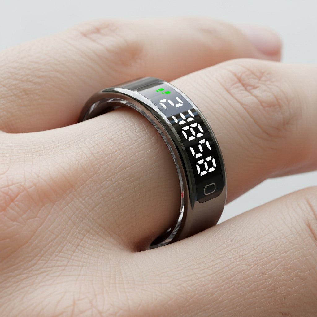 Smart Ring Titan Pro | Touchable Display Screen