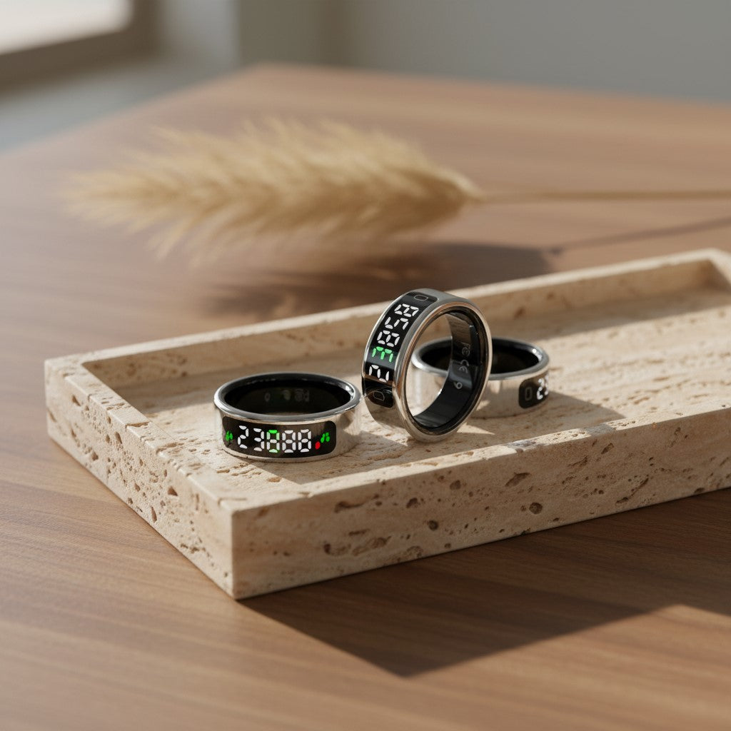 Smart Ring Titan Pro | Touchable Display Screen