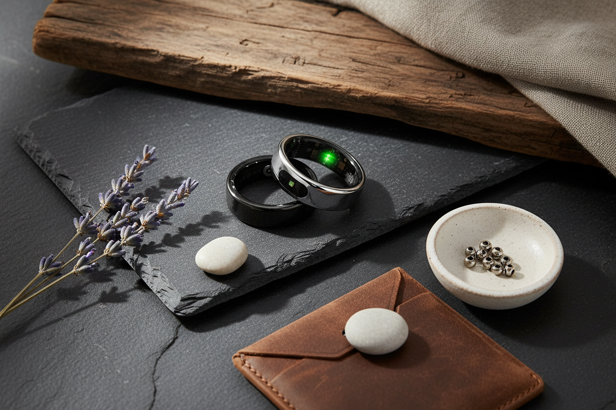 Titan Pro & Smart Ring 3 Pro Lifestyle Flat Lay